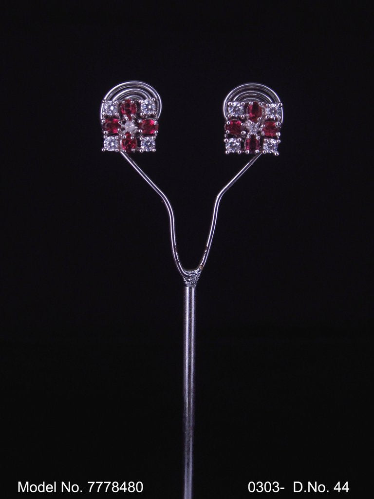 Classic Zircon Earrings - Style 1 - Amaara World