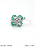 Party Wear CZ Ring - Style 1 - Amaara World