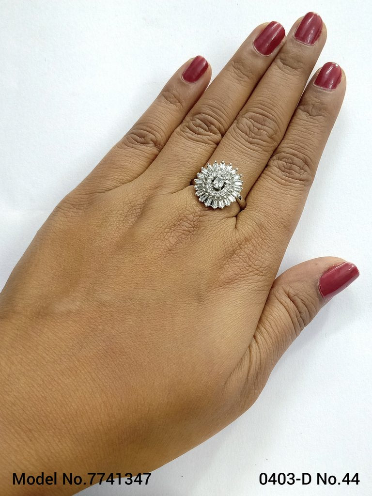 Party Wear CZ Ring - Style 2 - Amaara World