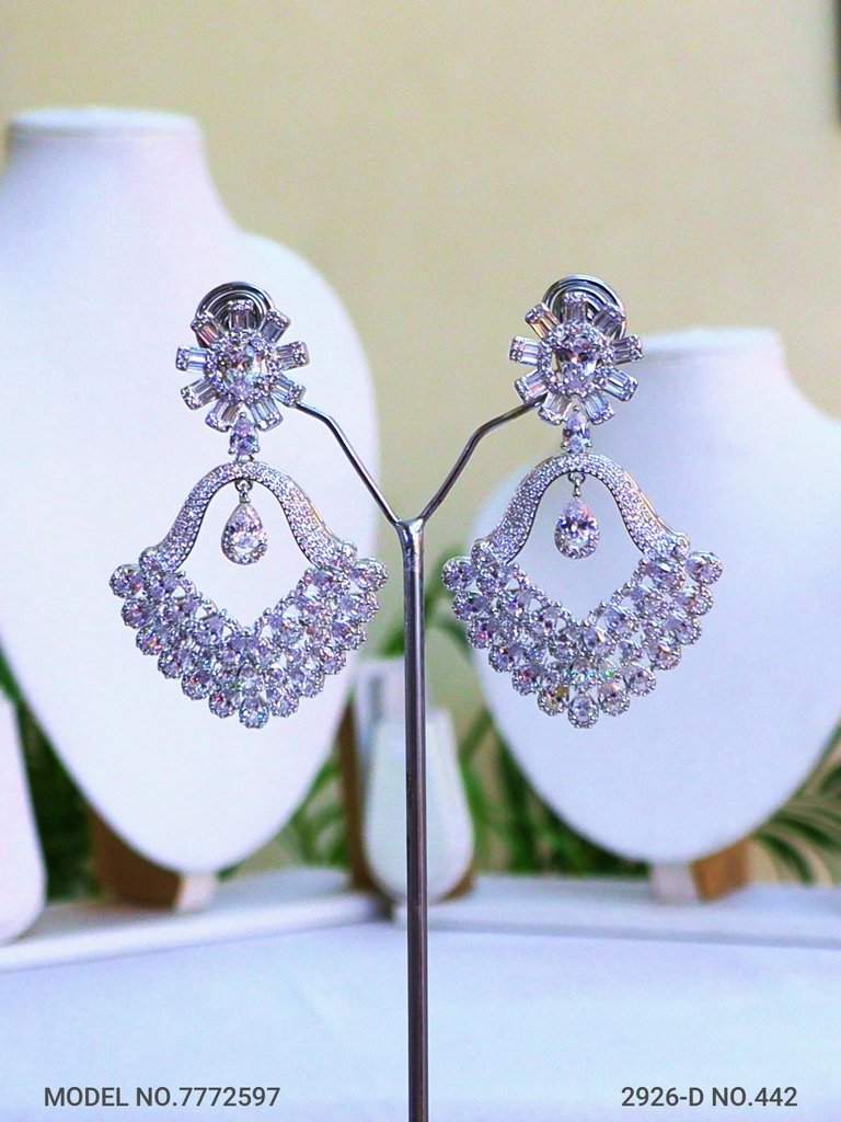 Cubic Zirconia | Earrings - Amaara World