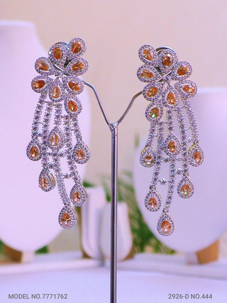 American Diamond Earrings - Amaara World