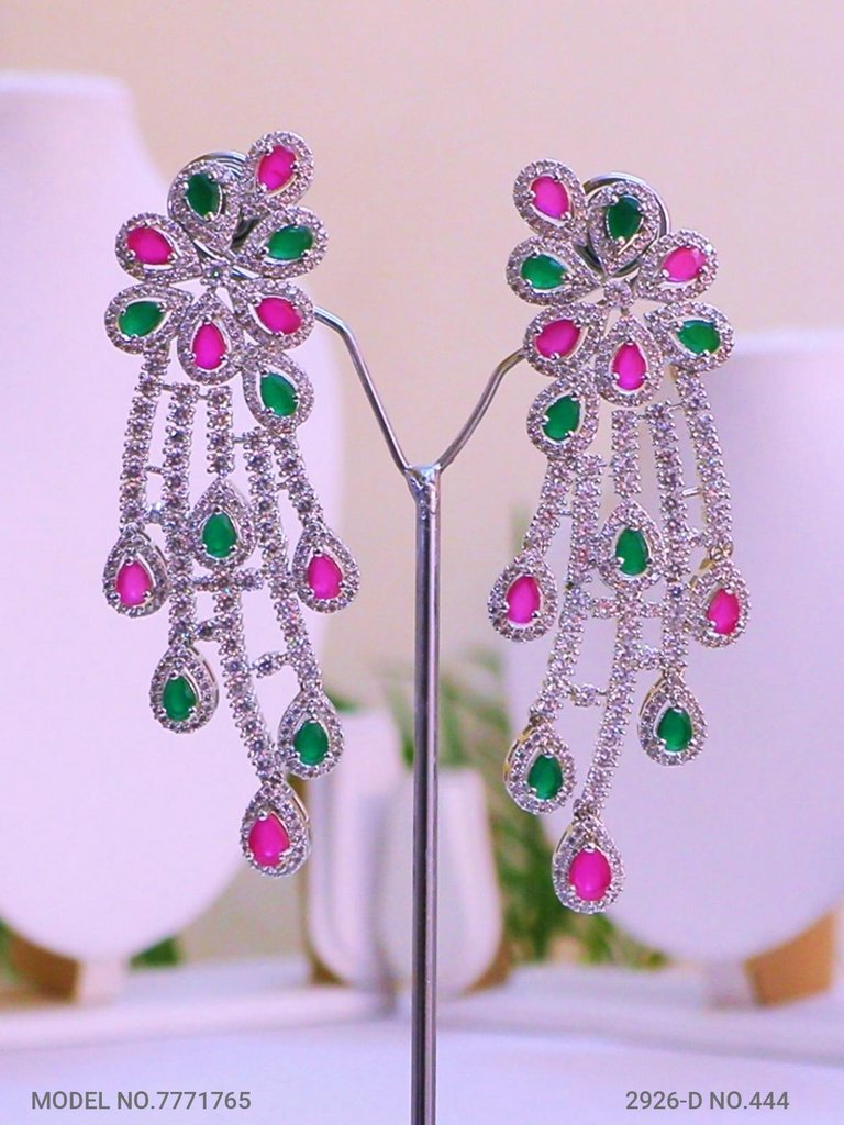 Cz Earrings - Amaara World