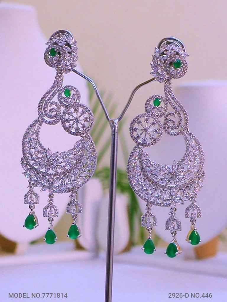 Designer Collection | AD Earrings - Amaara World