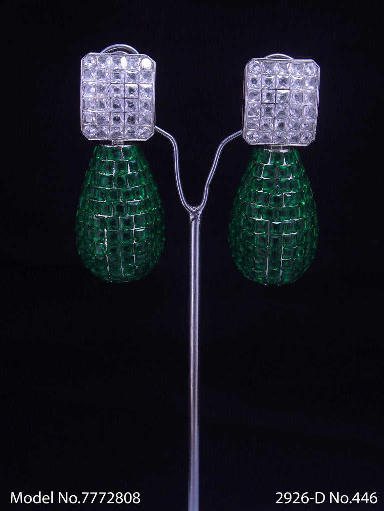 Designer Collection | AD Earrings - View A