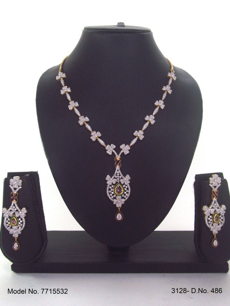 Handcrafted Masterpiece | Cz Set - View B