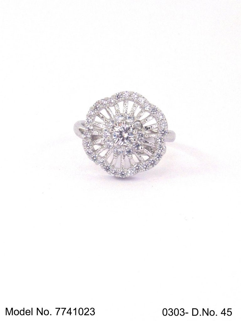 Party Wear CZ Ring - Style 1 - Amaara World
