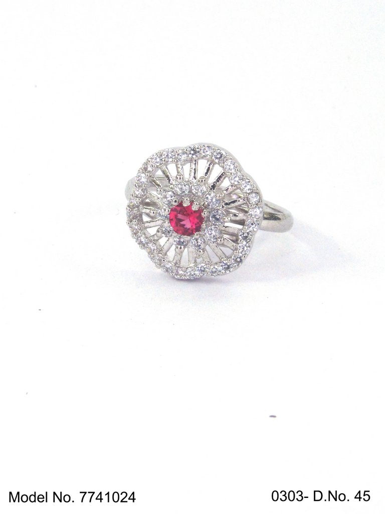 Party Wear CZ Ring - Style 2 - Amaara World