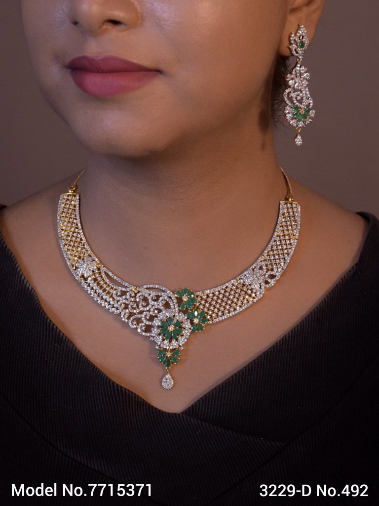 Made in India | Cz Necklace Set - Amaara World
