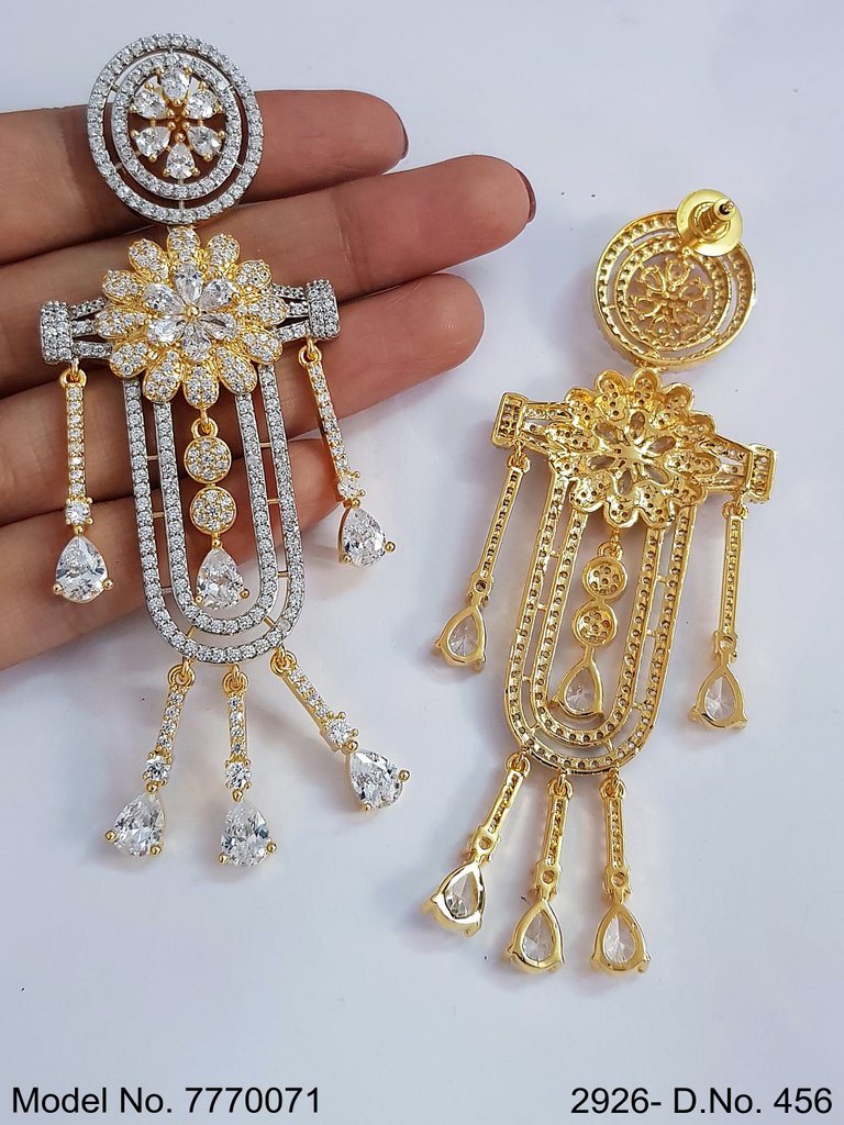 Partywear Earrings for Weddings - View A