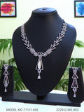 Classic yet Trendy | Cz Fashion Necklace Set - Amaara World