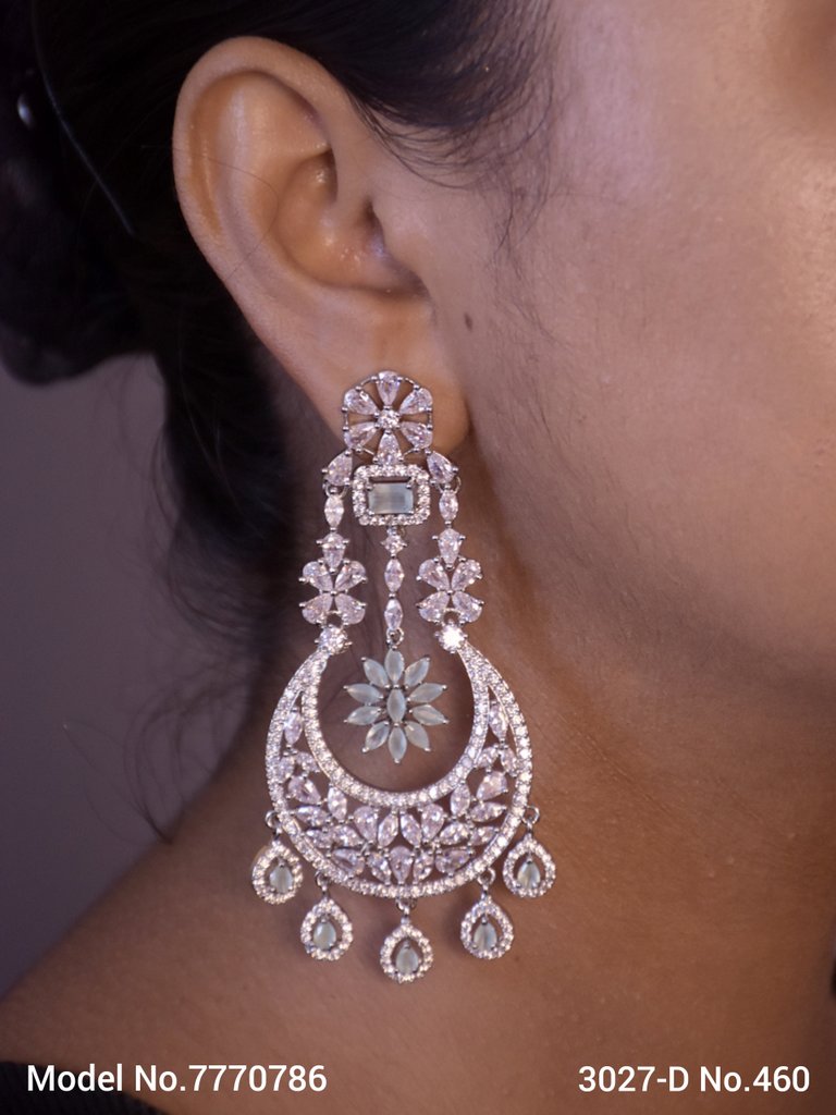 American Diamond Earrings - Amaara World