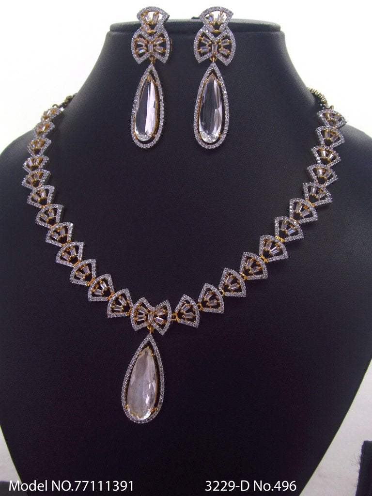 Fine Fashion Classic Necklace Set - Amaara World
