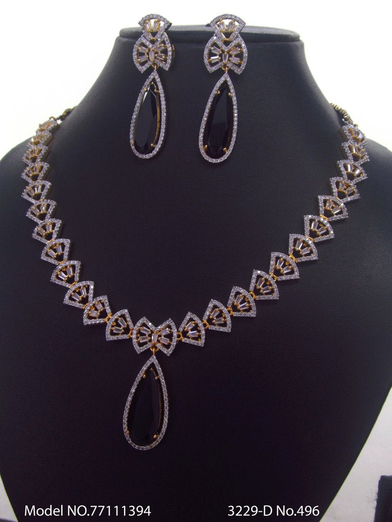 Made in India | Cz Necklace Set - Amaara World