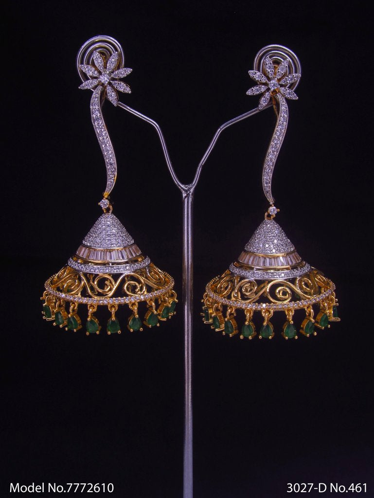 Zircon Earrings can be a Gift
