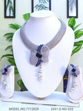 Handcrafted Masterpiece | Cz Pendant Set - Amaara World