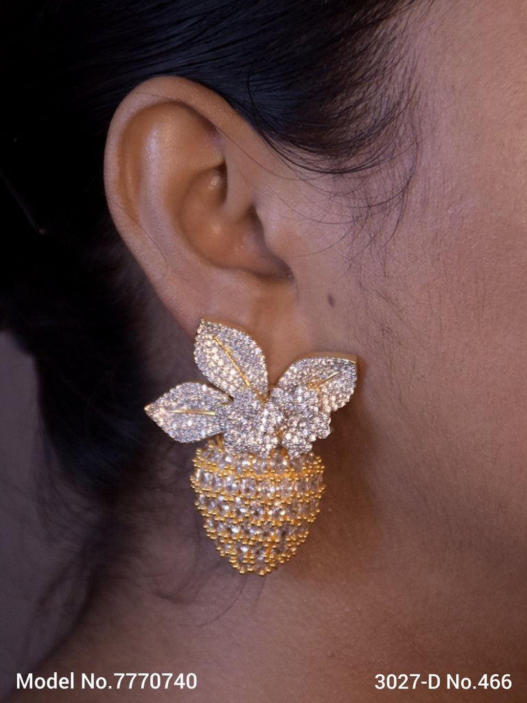Diamond Replica Long Earrings - Amaara World