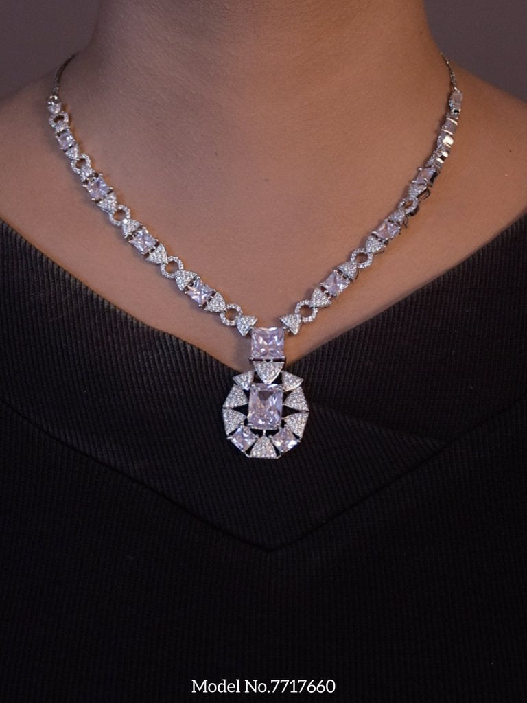 Handcrafted Masterpiece | Cz Set - View A