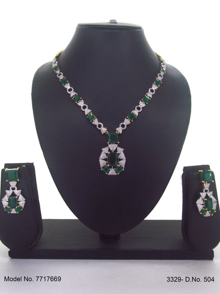 Cz Jewelry Set | Classic Pattern - Amaara World