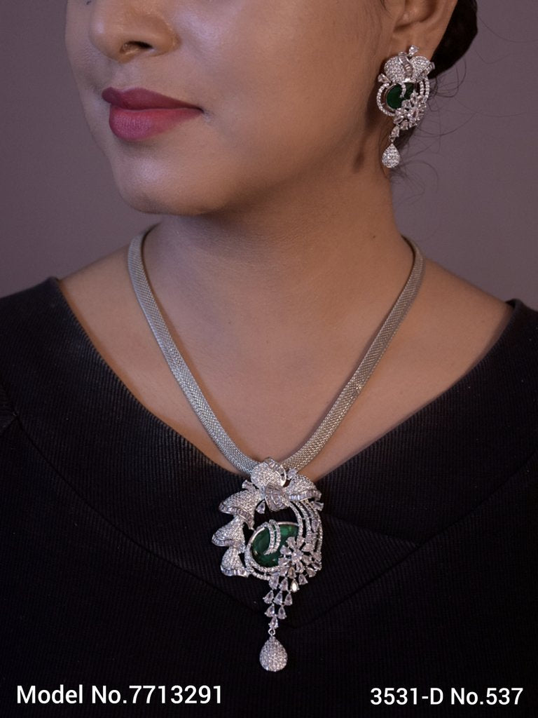 Imitation Artificial Diamond Pendant - Style 1 - Amaara World