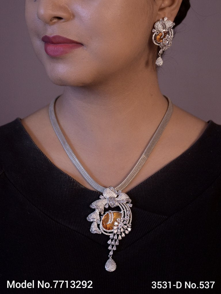 Imitation Artificial Diamond Pendant - Style 2 - Amaara World