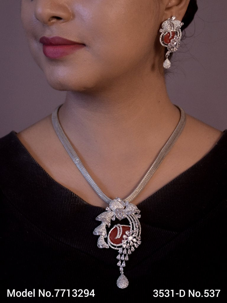 Imitation Artificial Diamond Pendant - Style 3 - Amaara World