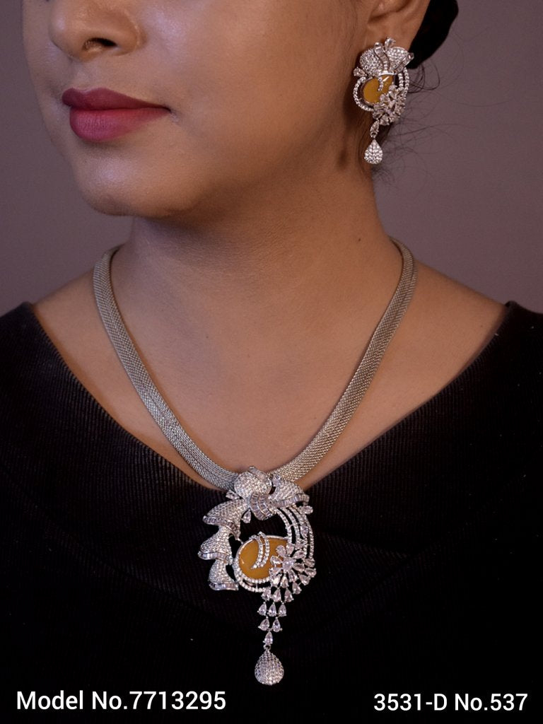 Imitation Artificial Diamond Pendant - Style 4 - Amaara World