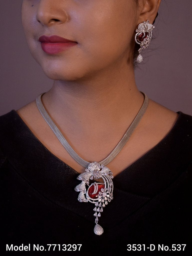 Imitation Artificial Diamond Pendant - Style 6 - Amaara World