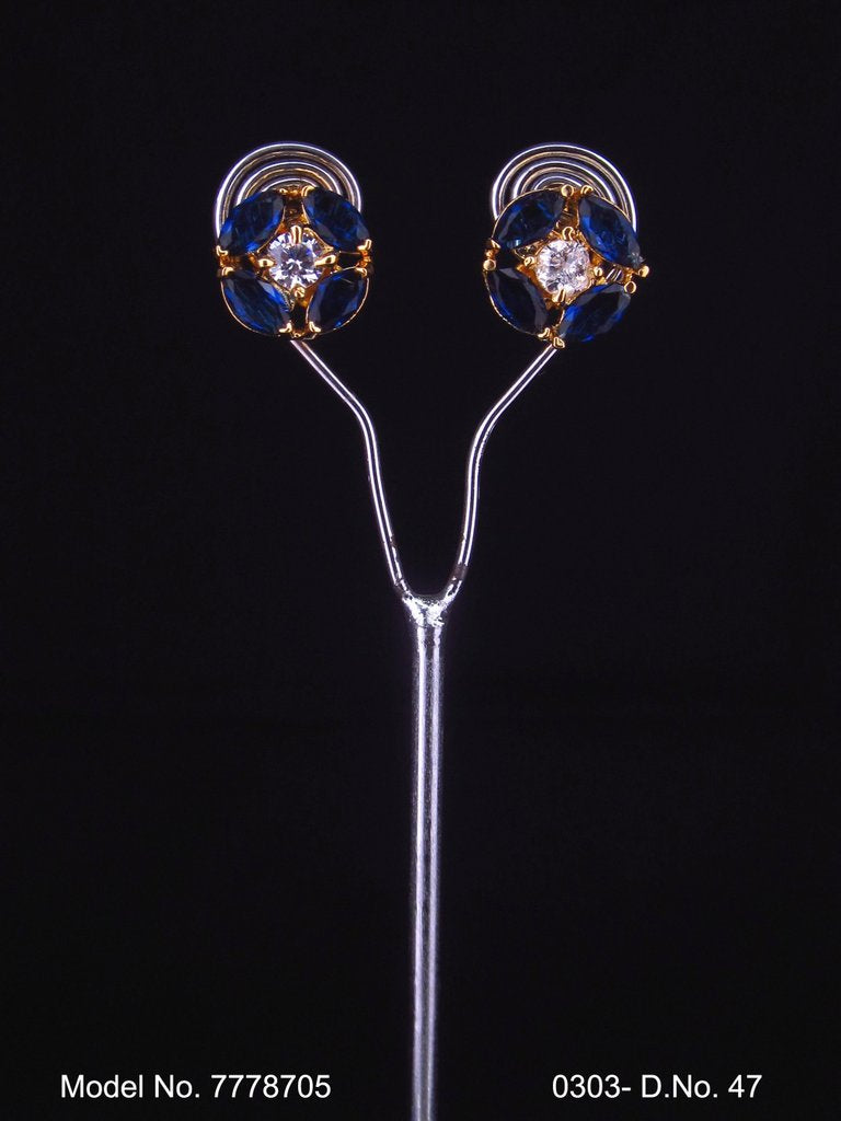 Artifical Diamond College wear Studs - Style 2 - Amaara World