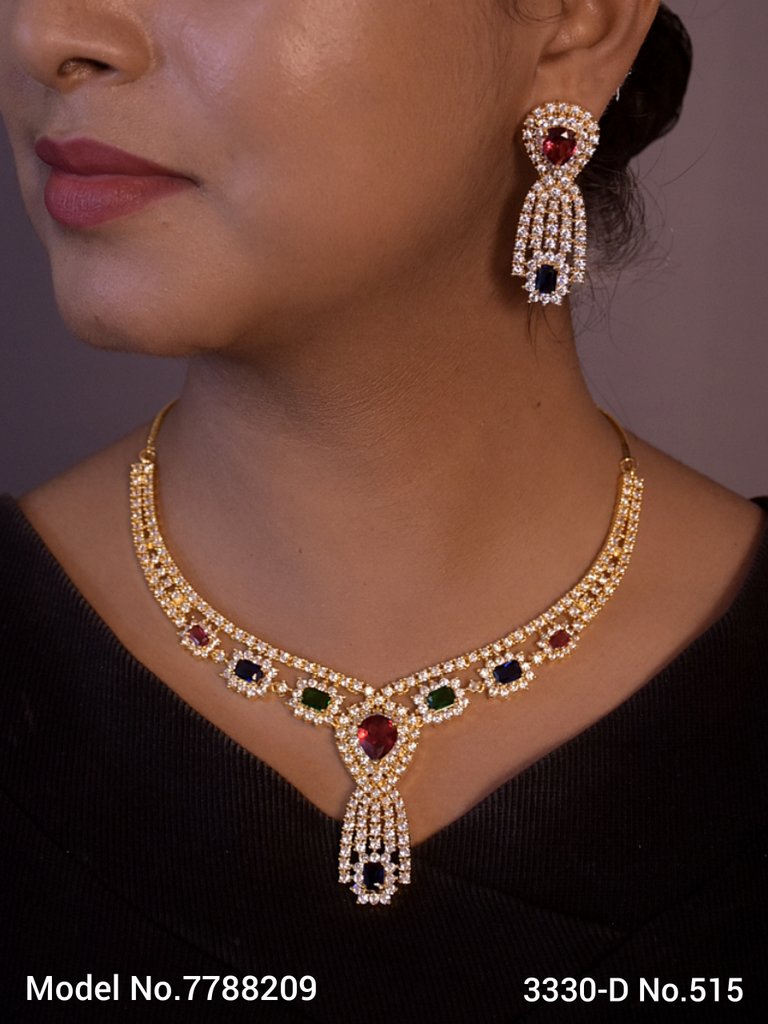 Original Zircon Necklace Set - Amaara World