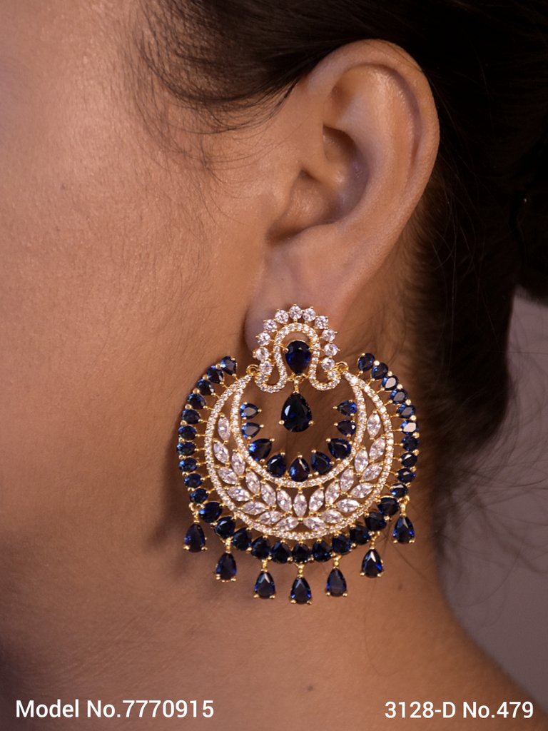 Partywear Earrings for Weddings - Amaara World