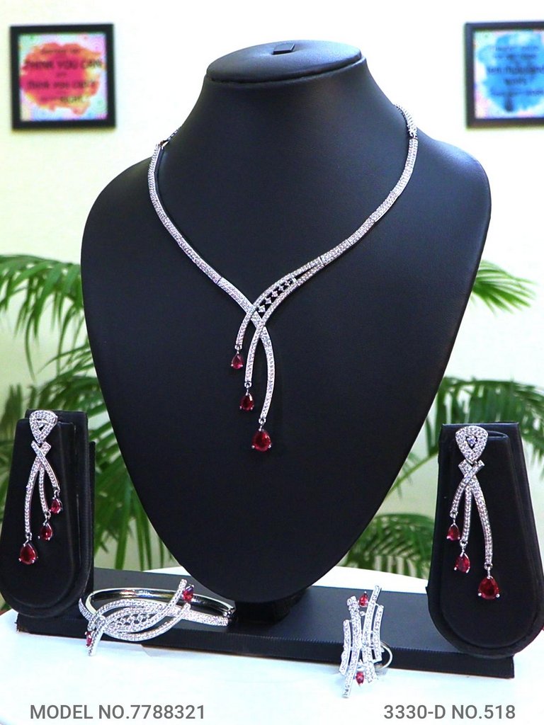Original Zircon Necklace Set - Amaara World