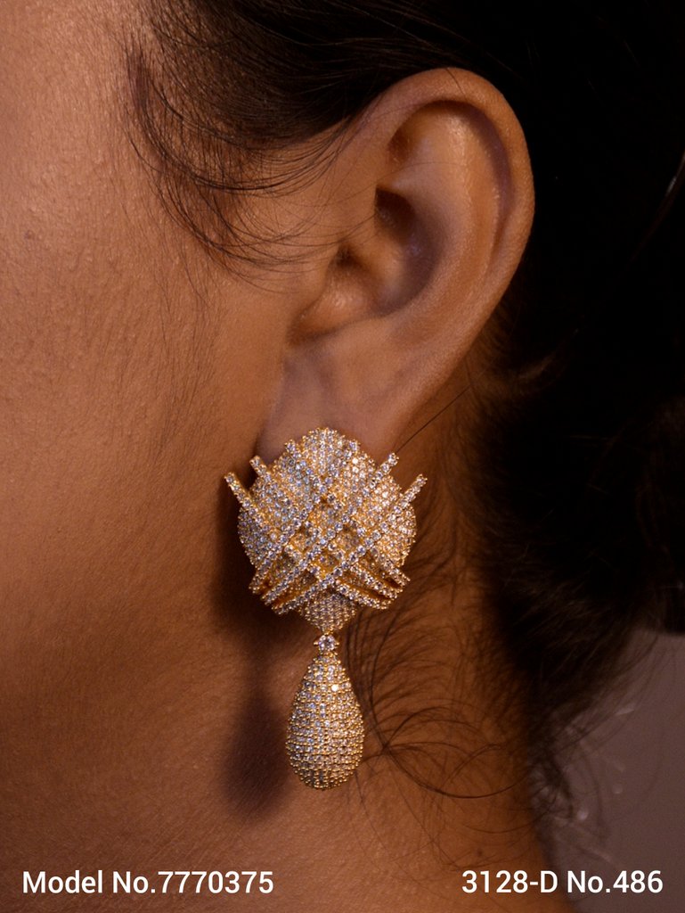 Partywear statement Earrings - Amaara World