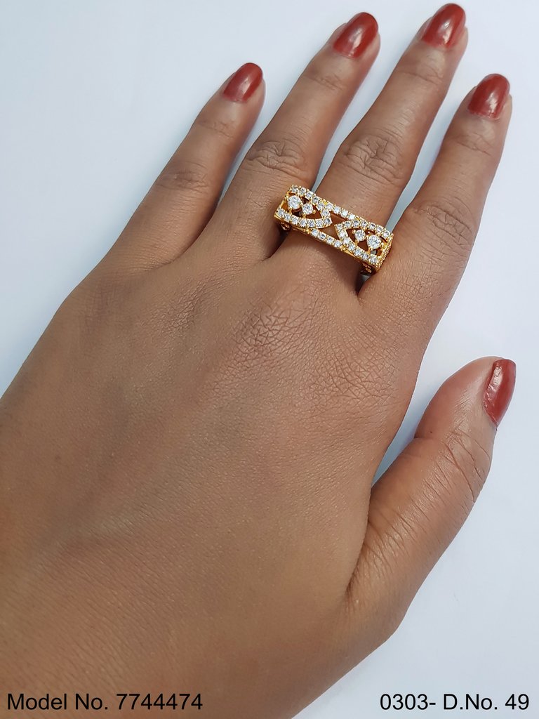Simple Luxe Ring - View 2 - Amaara World