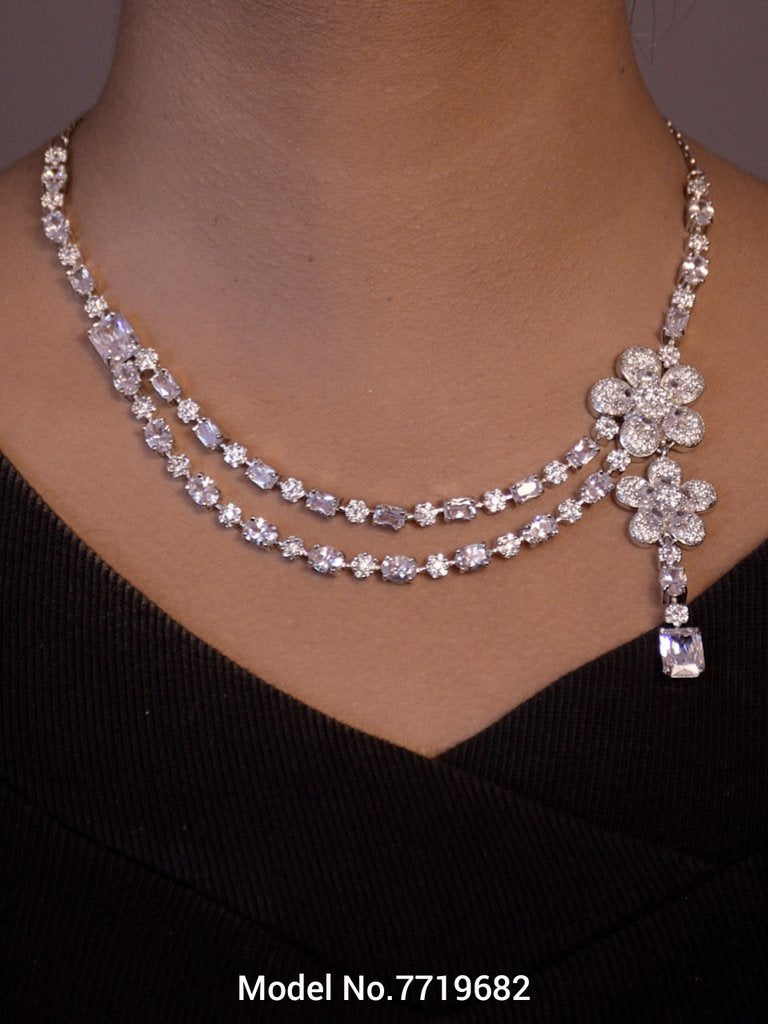 Cz Necklaces| Traditional Trendy Gift Ideas - View A