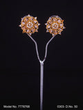 Princess Zircon Earrings - Style 1 - Amaara World