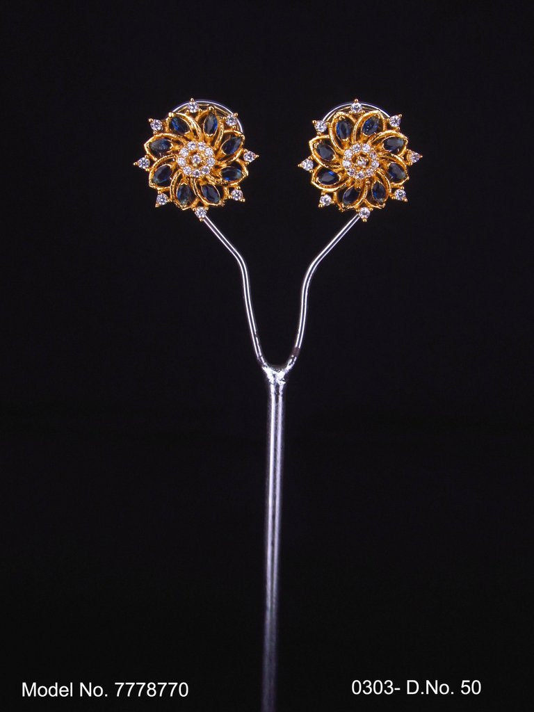 Princess Zircon Earrings - Style 2 - Amaara World