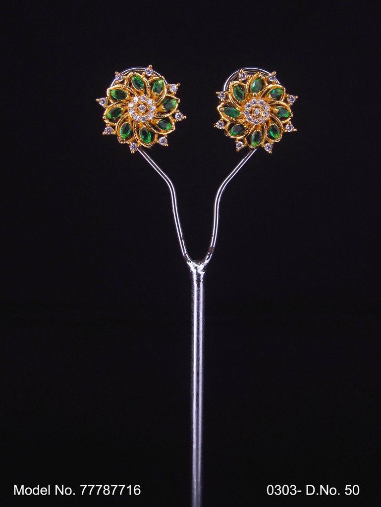 Princess Zircon Earrings - Style 3 - Amaara World