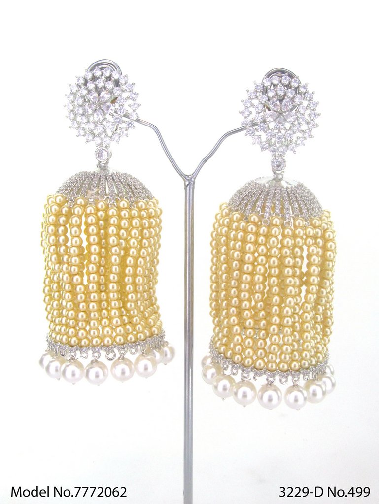Statement Earrings - View A