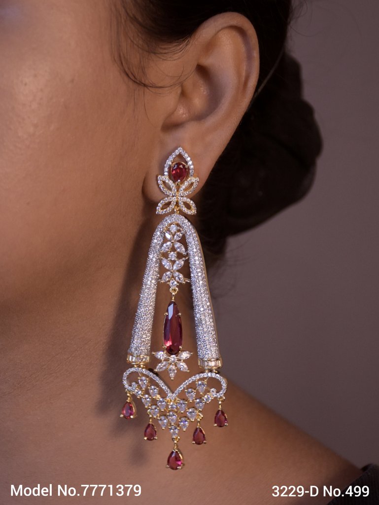 Lab Created Diamond Earrings - Amaara World