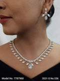 Statement American Diamond Set - Amaara World