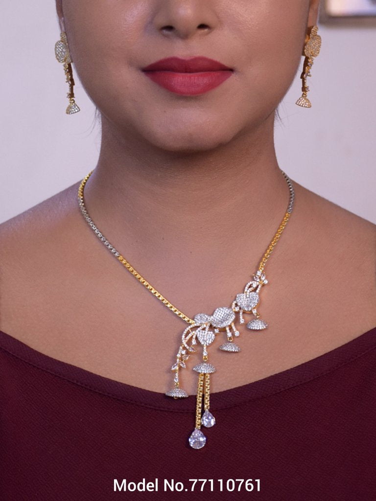 Eye catchy Necklace set - View B