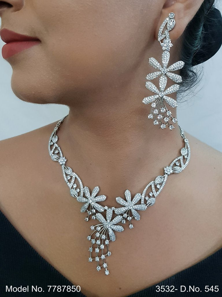 Original Zircon Necklace Set - Amaara World