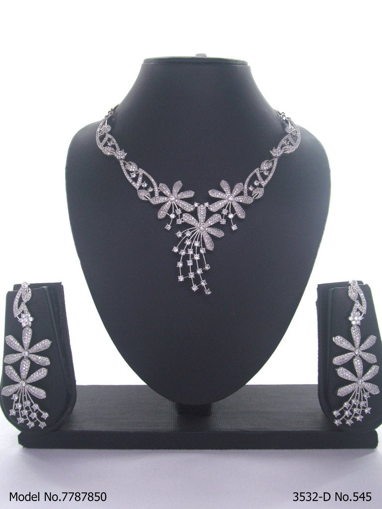 Original Zircon Necklace Set - View A
