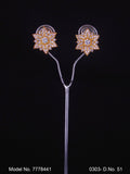 Stylish Party wear Zircon studs - Style 1 - Amaara World