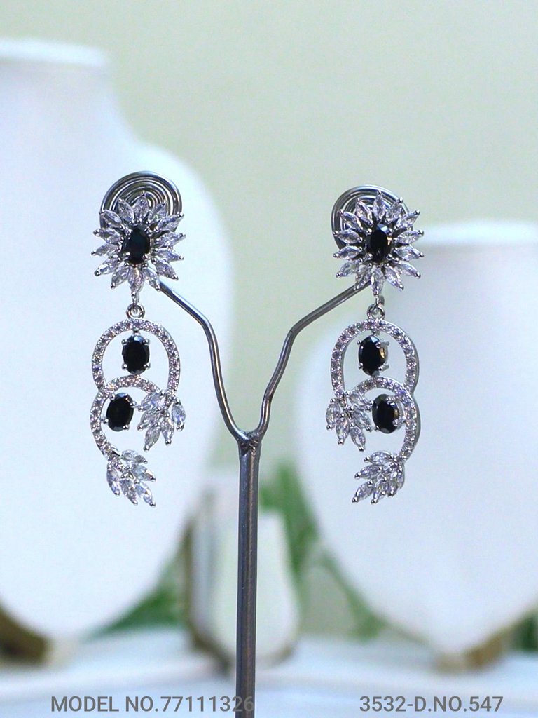 Cz Jewelry Set | Classic Pattern - View B