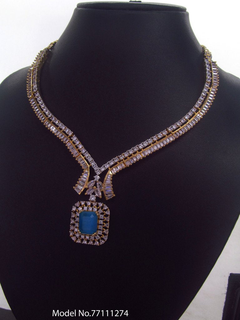 Handcrafted Masterpiece | Cz Set - View A