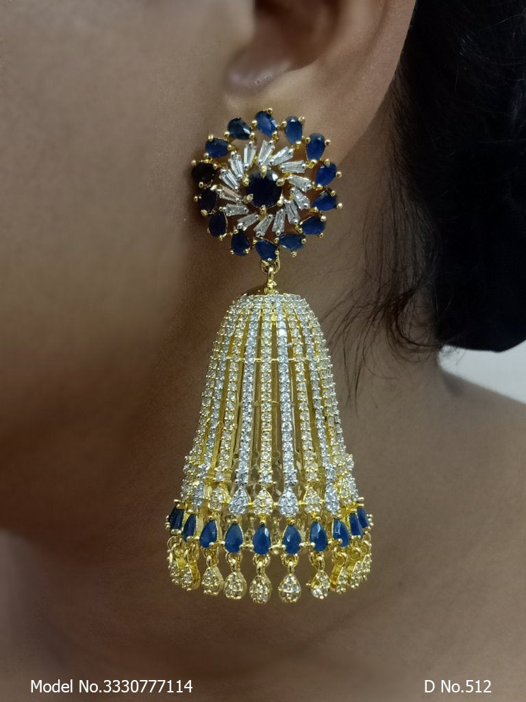 Designer Collection | AD Earrings - Amaara World