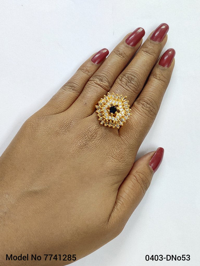 Majesty CZ Ring - View 2 - Amaara World