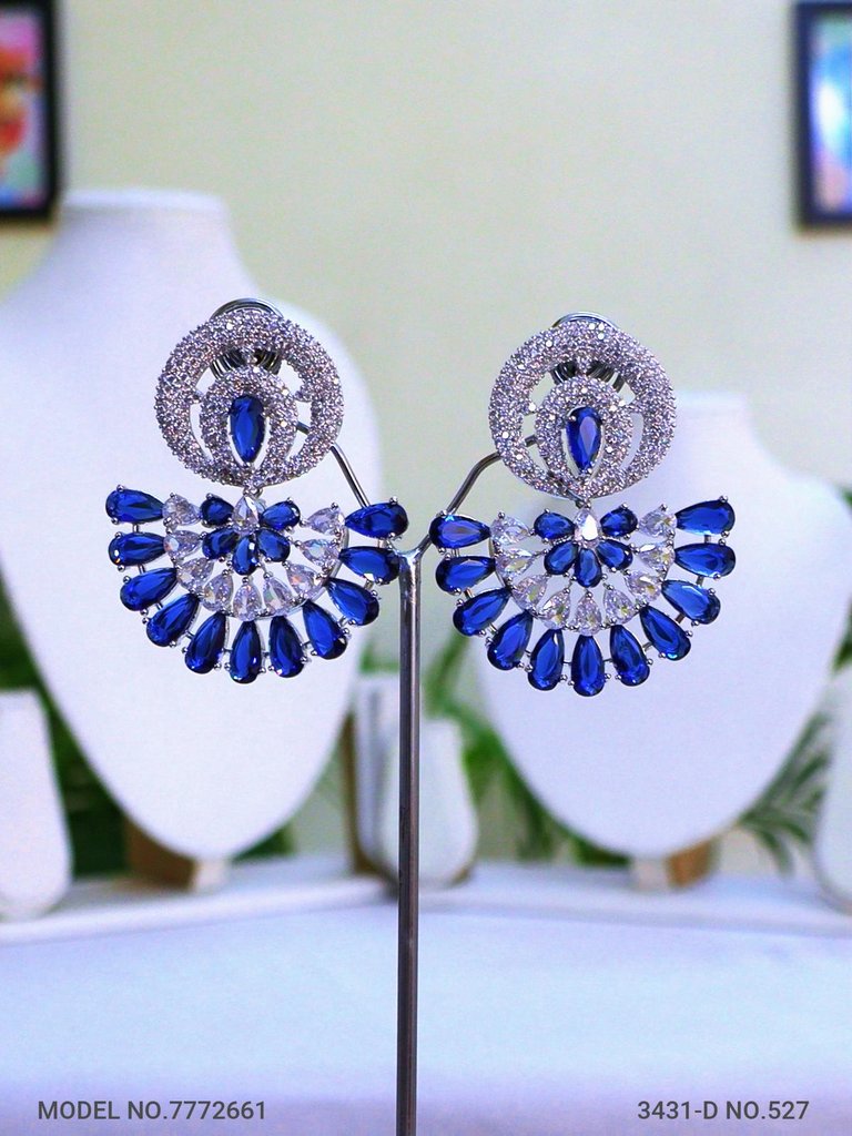 Cz Earrings | Wedding Jewelry - Amaara World