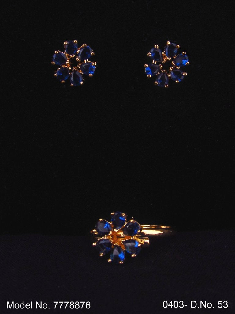 Earring With Finger Rings